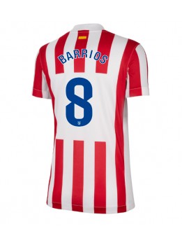 Atletico Madrid Pablo Barrios #8 Replika Hemmakläder Dam 2025-26 Kortärmad
